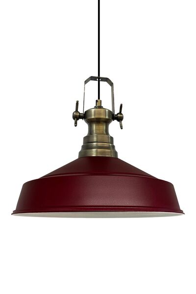 Bamyum Asaletli Tekli Avize Yeni Eskitme Başlık Retro Sarkıt Lamba Restoran Salon Aydınlatma