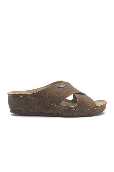 Kids Club Shoes Aryan 09-063 Γυναικείες ορθοπεδικές παντόφλες MINK