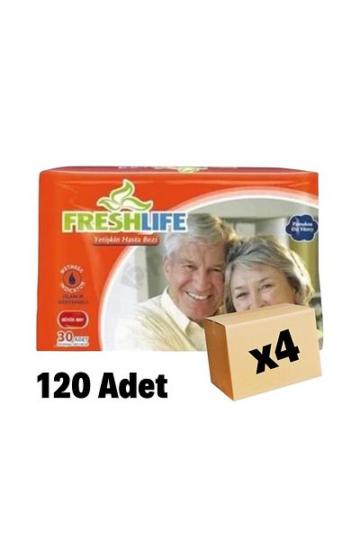 Freshlife Adult Patient Diapers Size L 30 Pcs