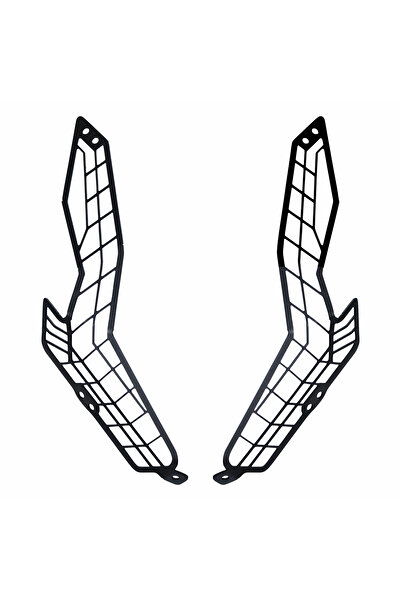 GP KOMPOZİT Honda ADV 350 2023-2025 Uyumlu Far Koruma Siyah