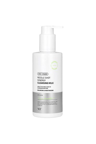 VT COSMETICS VT COSMETICS REEDLE SHOT SYNERGY CLEANSING MILK 200 ml - Čisticí mléko na obličej