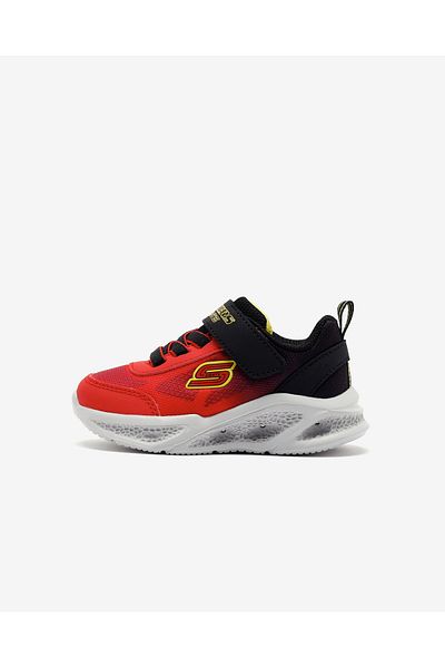SKECHERS Krendox Meteor-lights – Rot beleuchtete Sportschuhe für Jungen 401495 n Rdbk