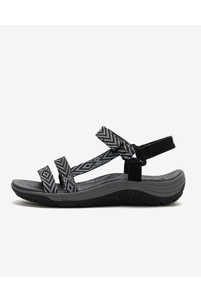 SKECHERS Reggae Cup Kadın Siyah Sandalet 163126 Bkw