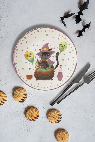 Keramika 26 cm Halloween Serving Plate - 22294