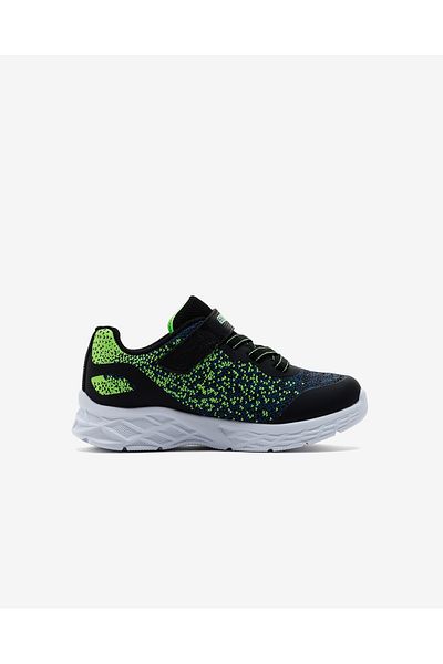 SKECHERS Microspec Ii Little Boy's Black Sports Shoes 403920 N Bblm