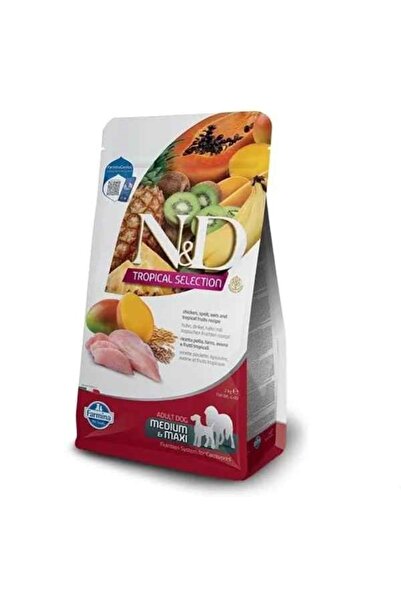 N&D Tropical Selection Tavuklu Medium Maxi Yetişkin Köpek Maması 2 Kg