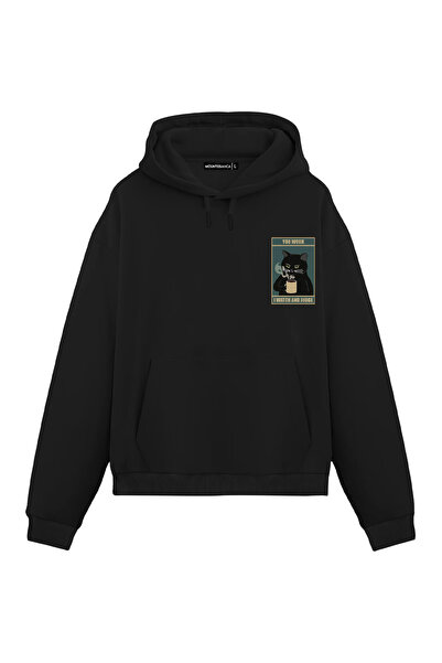 Mounte Bianca Unisex I Watch And Judge - Obična majica sa kapuljačom