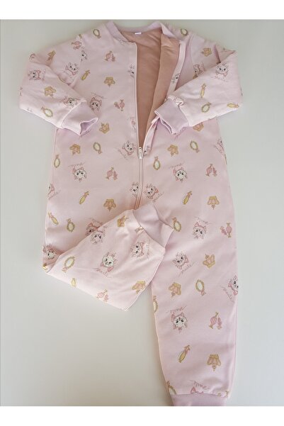 swan butik Kız Erkek Paçalı Dolgulu Çocuk Uyku Tulumu 2,5 Tog Iç Dışyüzeyi %1...