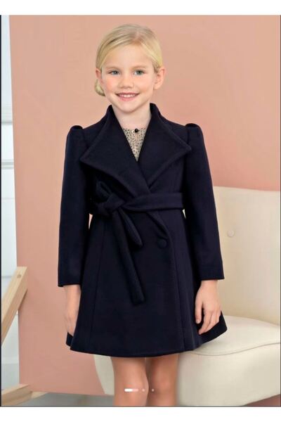 Abel & Lula Abel&lula Дівчачий червоний кашеміровий пальто 5868