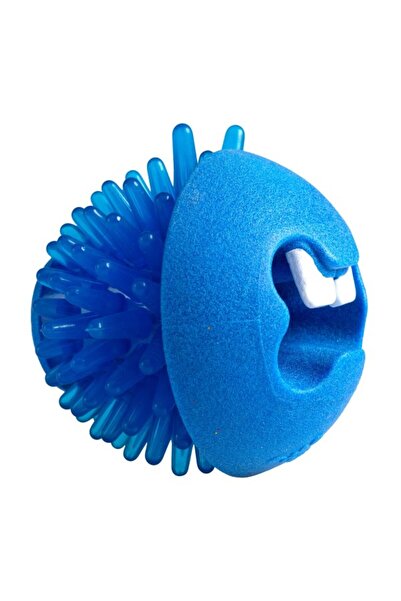 Rogz Toyz Fred Traktatiebel Dog Toy Blue 6.4 cm