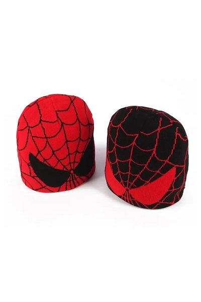 1blood spider y2k style beret red unisex soft beret