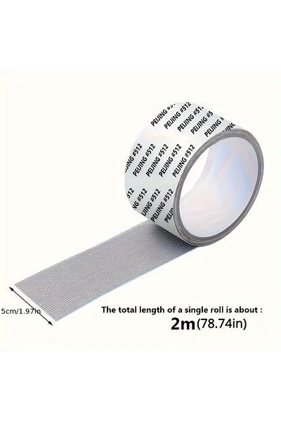 DANİSKA 200cm Waterproof Strong Adhesive Window Screen Repair Tape - Anti-Insect Patch