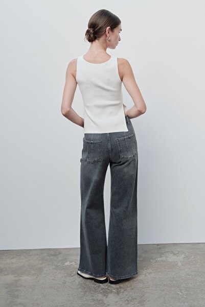 VATKALI Wide Leg Jean Trousers