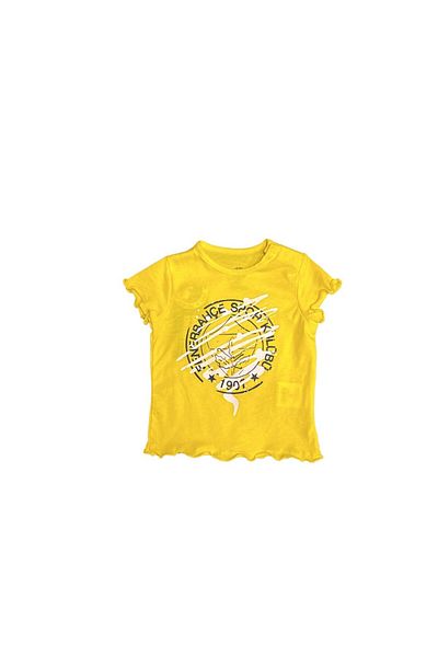 Fenerbahçe Licensed Baby Yellow Emblem T-Shirt