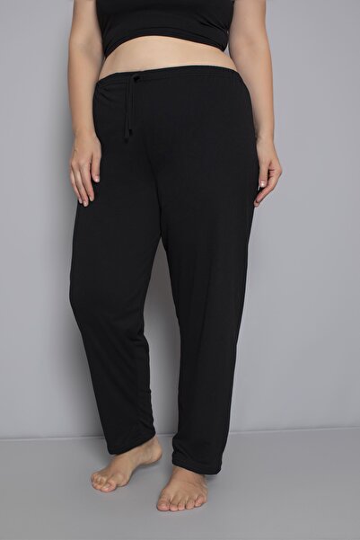 Orly More Μεγάλο μέγεθος Γυναικείο βαμβακερό ελαστικό ύφασμα μέσης χωρίς τσέπες