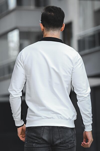 Oksit Ανδρικό φούτερ Shibu με γιακά με μισό φερμουάρ