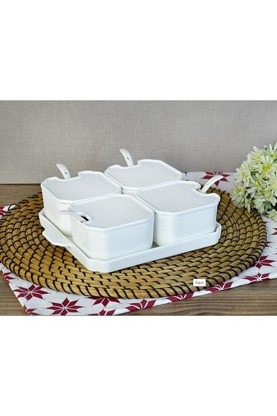 Paçi Selina 13 Piece Porcelain Breakfast Set