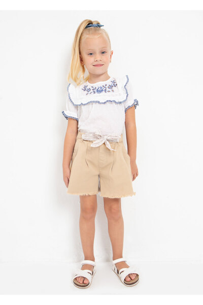 MAYORAL κοριτσίστικη κεντητή μπλούζα 3142