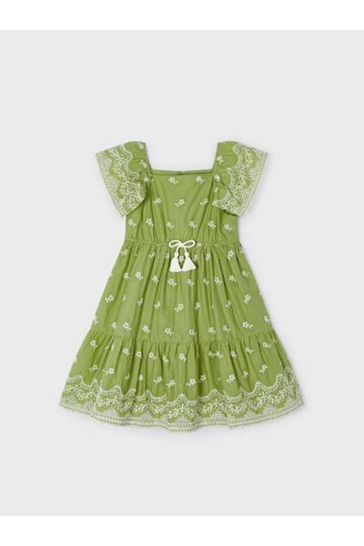 MAYORAL Girl's Embroidered Dress