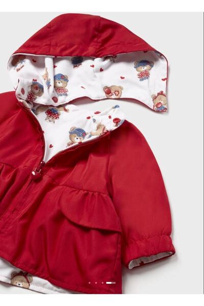 MAYORAL Baby Girl Double-Sided Raincoat Windbreaker 1401