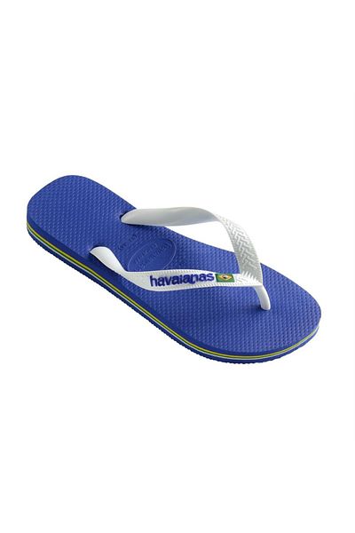Havaianas Μπλε παντόφλες με λογότυπο Brasil