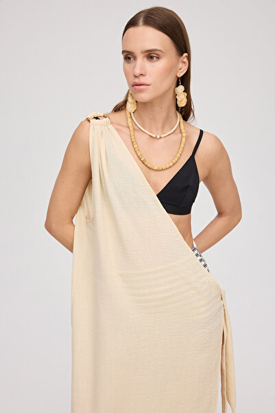 VATKALI Μίντι παρεό με λεπτομέρεια δεσίματος