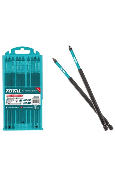 TOTAL Darbeli 150MM Ph1 Bits Ucu Mıknatıslı 1 Adet Yüksek Kalite NMS HIRDAVAT
