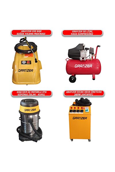 GRAYZER Oto Yıkama Paketi