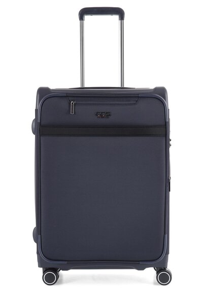 ÇÇS 450 Kumaş & Plastik 3 Lü Valiz Seti