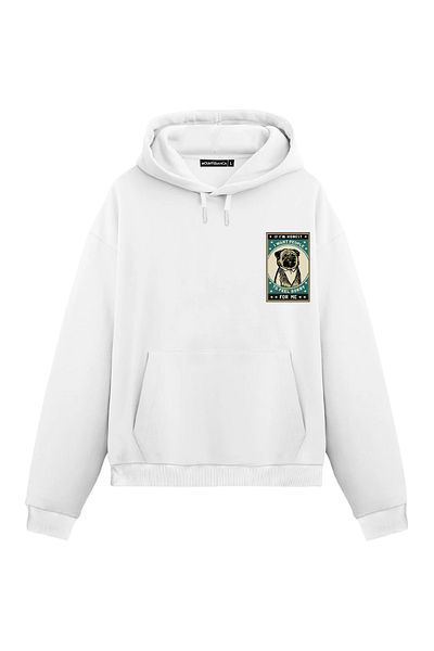 Mounte Bianca Unisex If I'm Honest - Κανονική κουκούλα