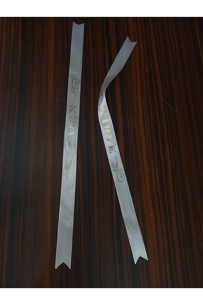 Hobigram White Color Circumcision Kirve White Sleeve Ribbon 1 Piece Kirve Sleeve Ribbon.Kirve Sleeve – Ribbon
