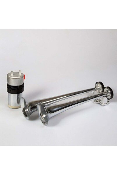 Carub 2'li Fala Fala Korna Metal Kompresörlü 24V