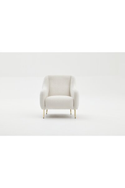 Rabi Simena Serisi Tekli Koltuk Krem