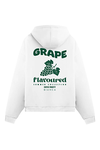 Mounte Bianca Unisex majica sa kapuljačom - Regular Grape