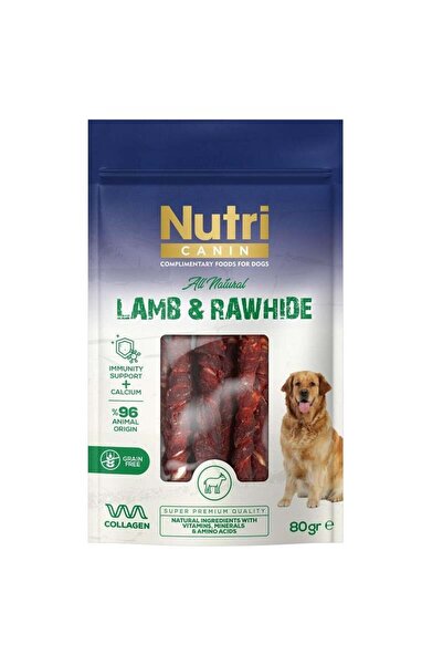 Nutri Canin Kuzu Eti Sarılı Kemik Small 80 Gr