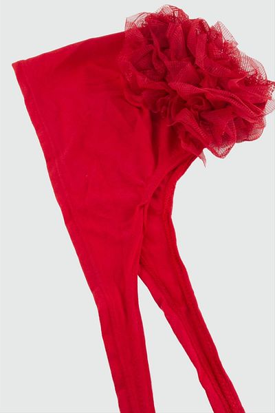 Bijuteri Net Stitched Ruffle Bonnet