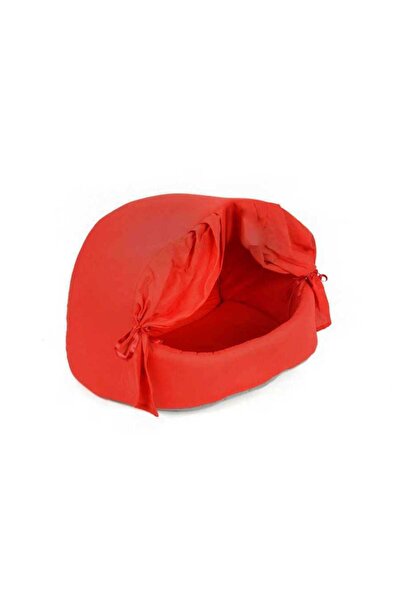 Pet Pretty Perdeli Yuva Kırmızı