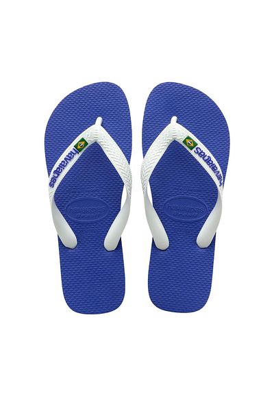 Havaianas Μπλε παντόφλες με λογότυπο Brasil