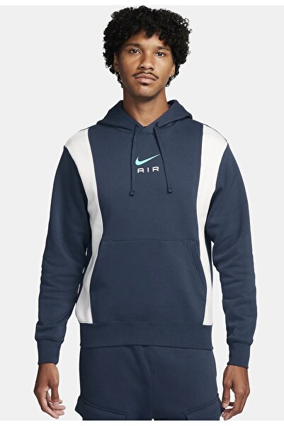 Nike Sportswear Swoosh Air Graphic Fleece Pullover Hoodie Erkek Sweatshirt NDD SPORT