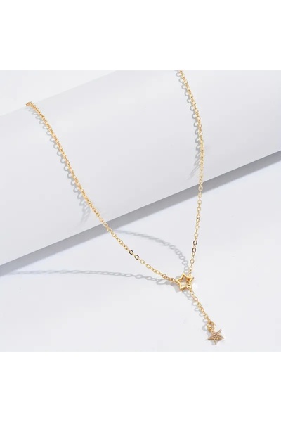 AYB ŞIK PARLAK YILDIZ KOLYE