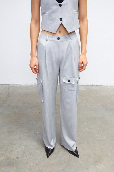 VATKALI Cargohose mit hohem Bund – Premium-Kollektion
