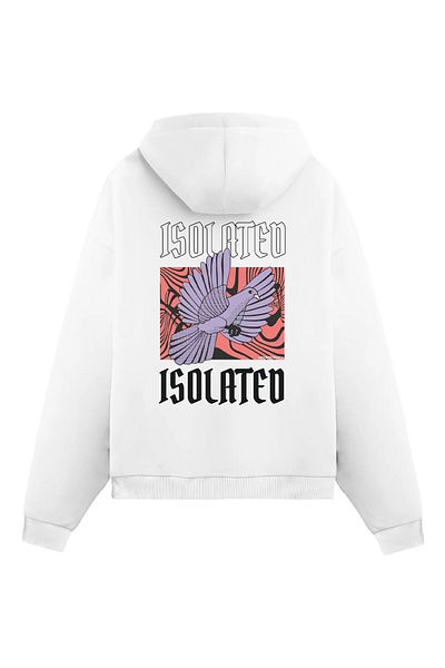 Mounte Bianca Unisex Isolated - Κανονική κουκούλα