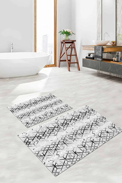 Napoli Home Σετ τουαλέτας με ψηφιακή εκτύπωση, αντιολισθητική βάση, με σχέδιο...