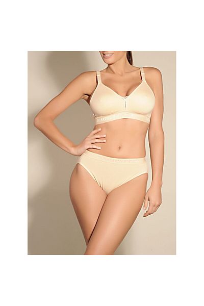 Magic Form 7822 Sutien sport din țesătură din bumbac pieptănat fără burete - piele