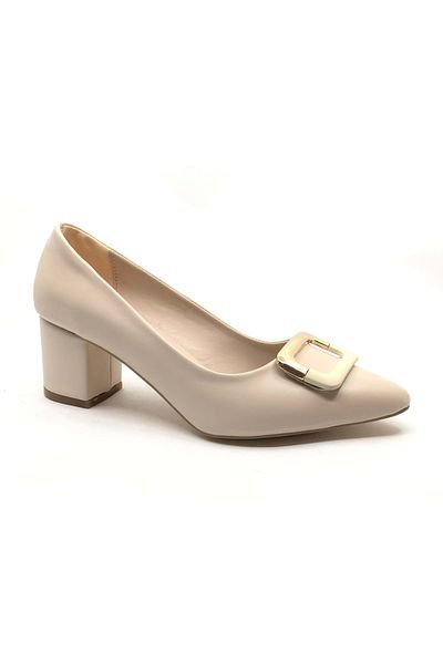 Kids Club Shoes Pantofi cu toc clasici de damă Feles cu cataramă pătrată TEN