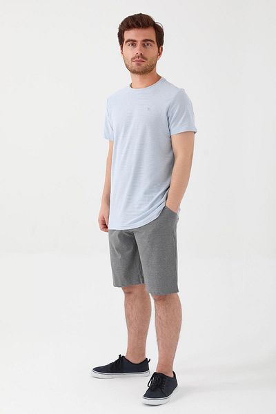 Arnetta Men's Blue Bermuda Shorts Set