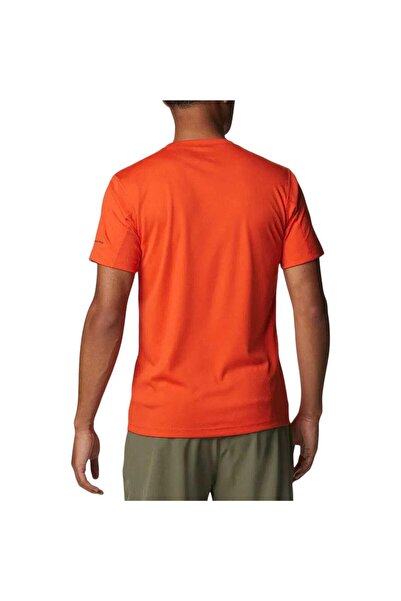 Columbia Πορτοκαλί μπλουζάκι με κοντό μανίκι Zero Rules