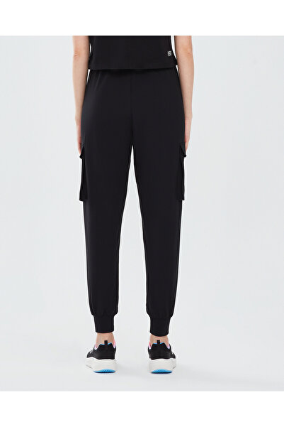 SKECHERS Micro Collection W Jogger Woven Pant Kadın Siyah Eşofman Altı S222169-001