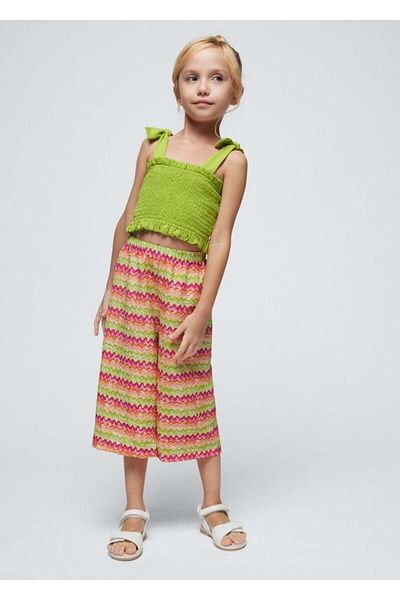 MAYORAL Girl's Double Set-Green 3540