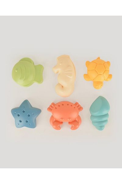 lets be child LC Toy 6-Piece Sea Animals Sand Mold
